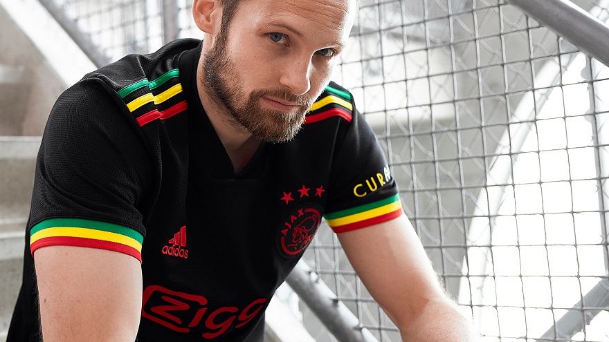 Specificiteit leren Beeldhouwwerk Ajax and adidas release an iconic 2021/2022 third kit inspired by Bob Marley