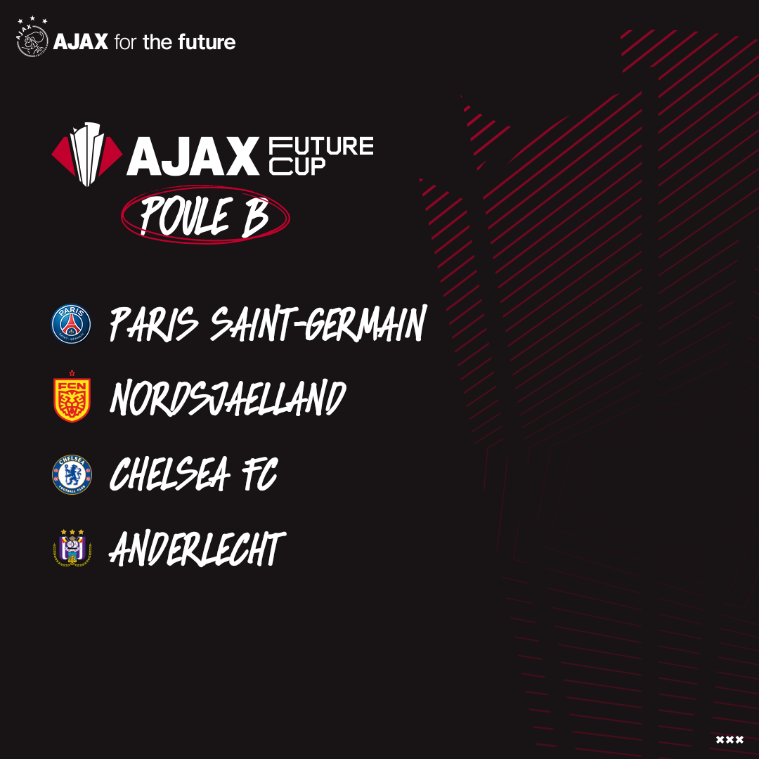 AJAX Events Futurecup Pouleb 1080X1080