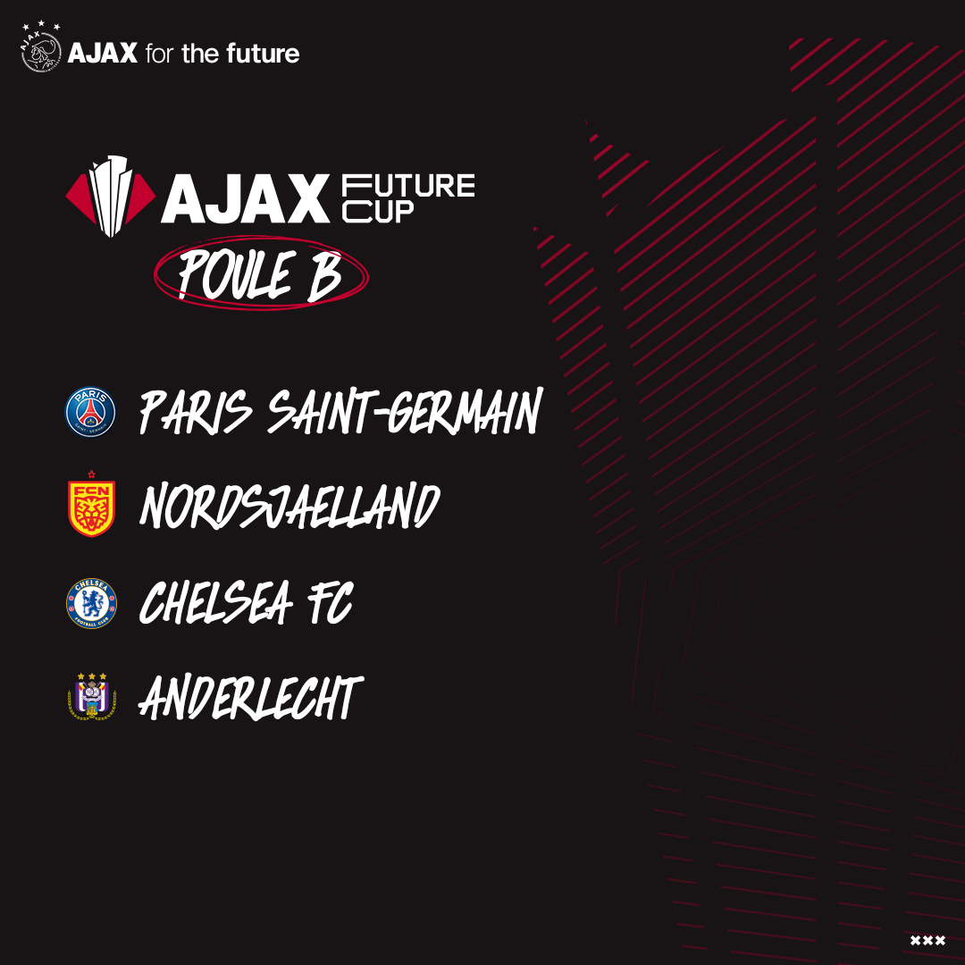 Third place at the Ajax Future Cup