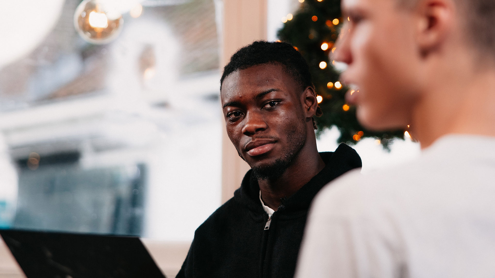 End-of-year conversation with talented trio