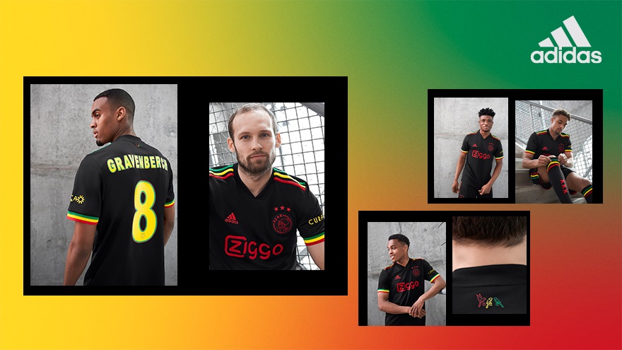 Ajax 21/22 Bob Marley Limited Edition kit – Fan Version