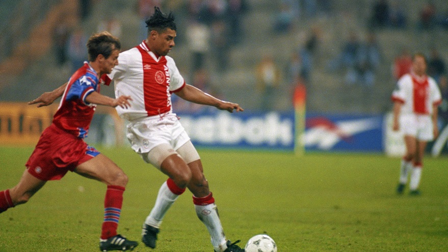 Frank Rijkaard during an away game against Bayern Munich in 1994/1995.