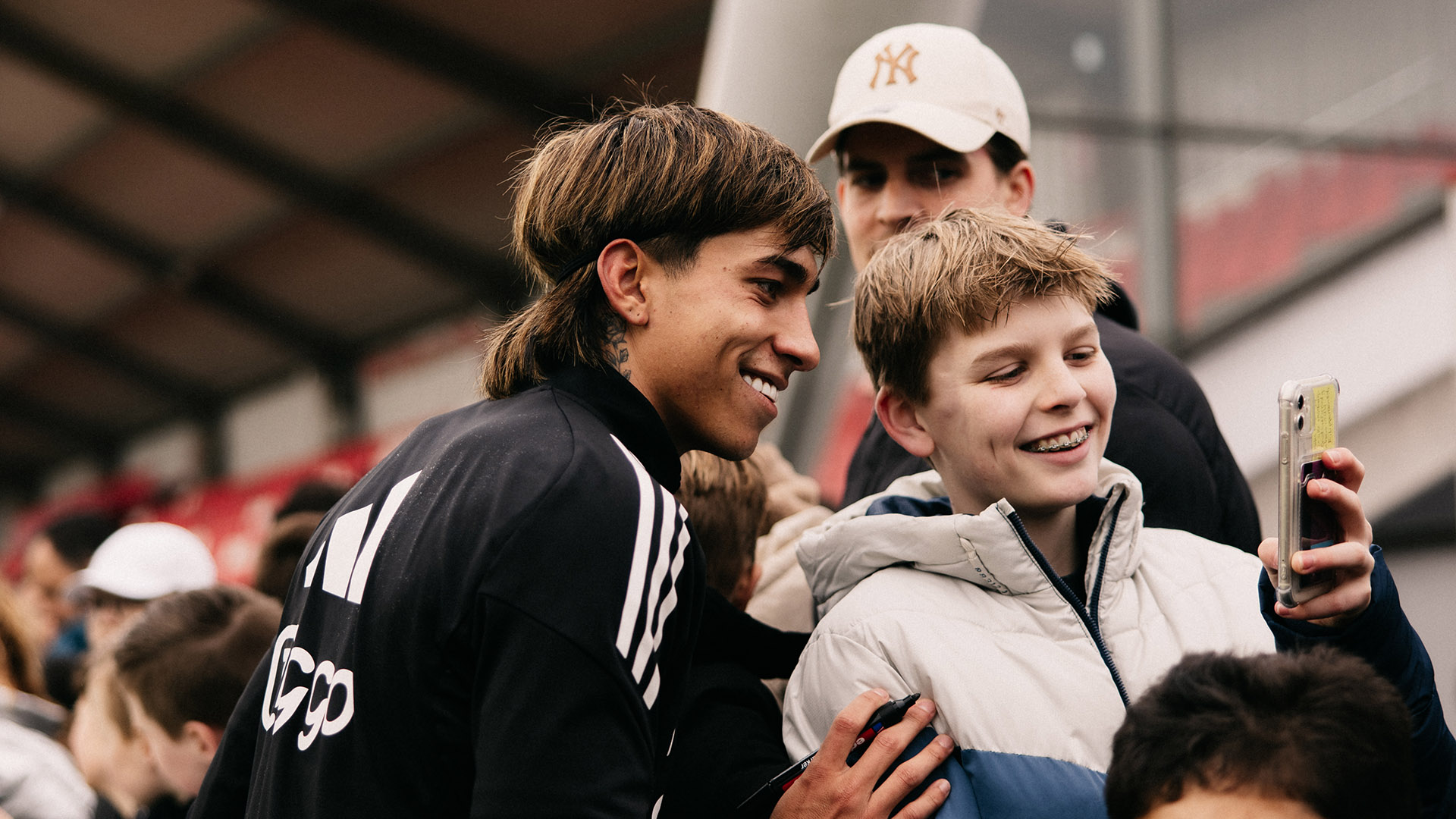 This was Ajax’s full open training
