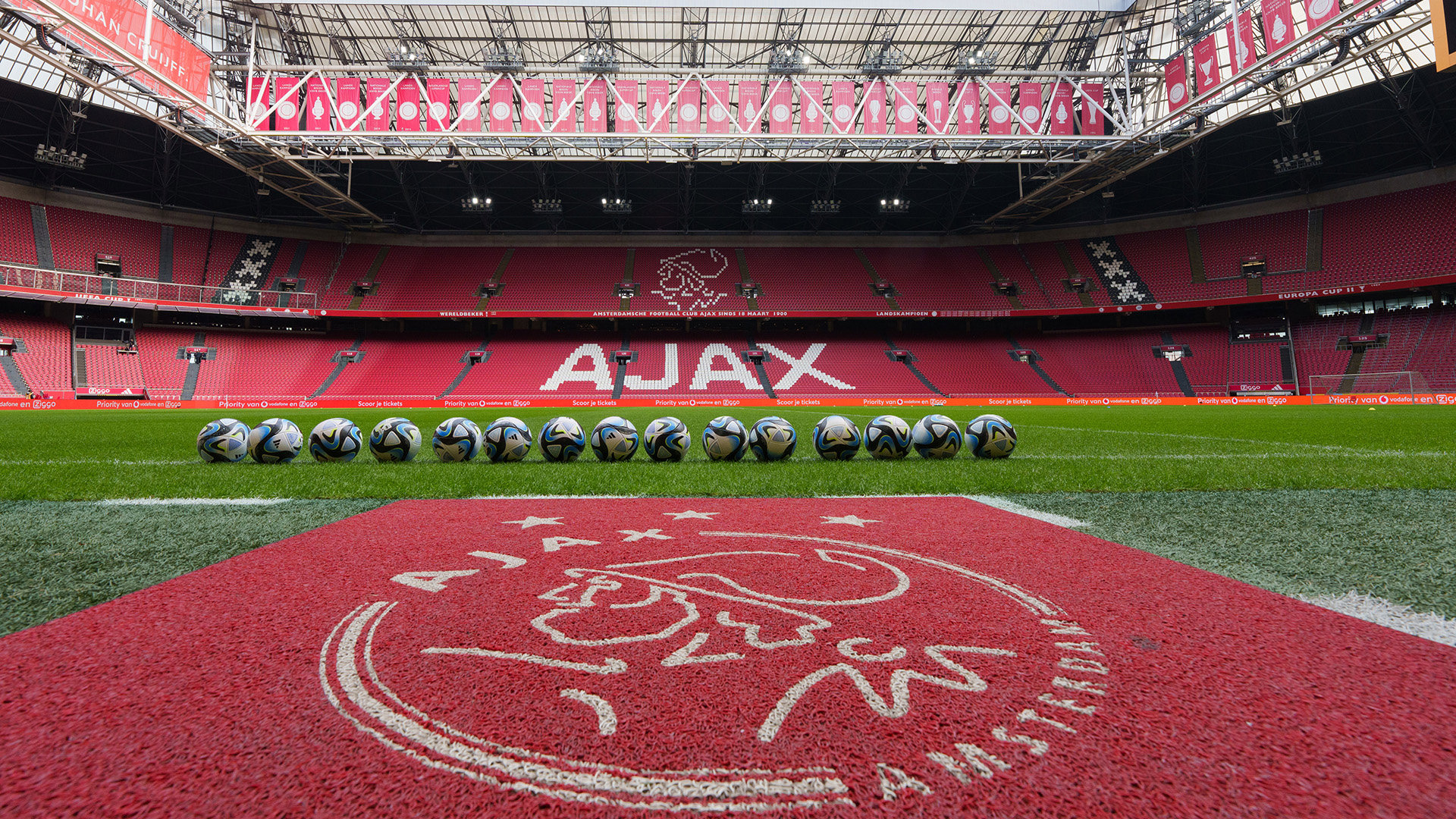 2022-2023 Ajax Training Top (Red) - Kids (CRUYFF 14)