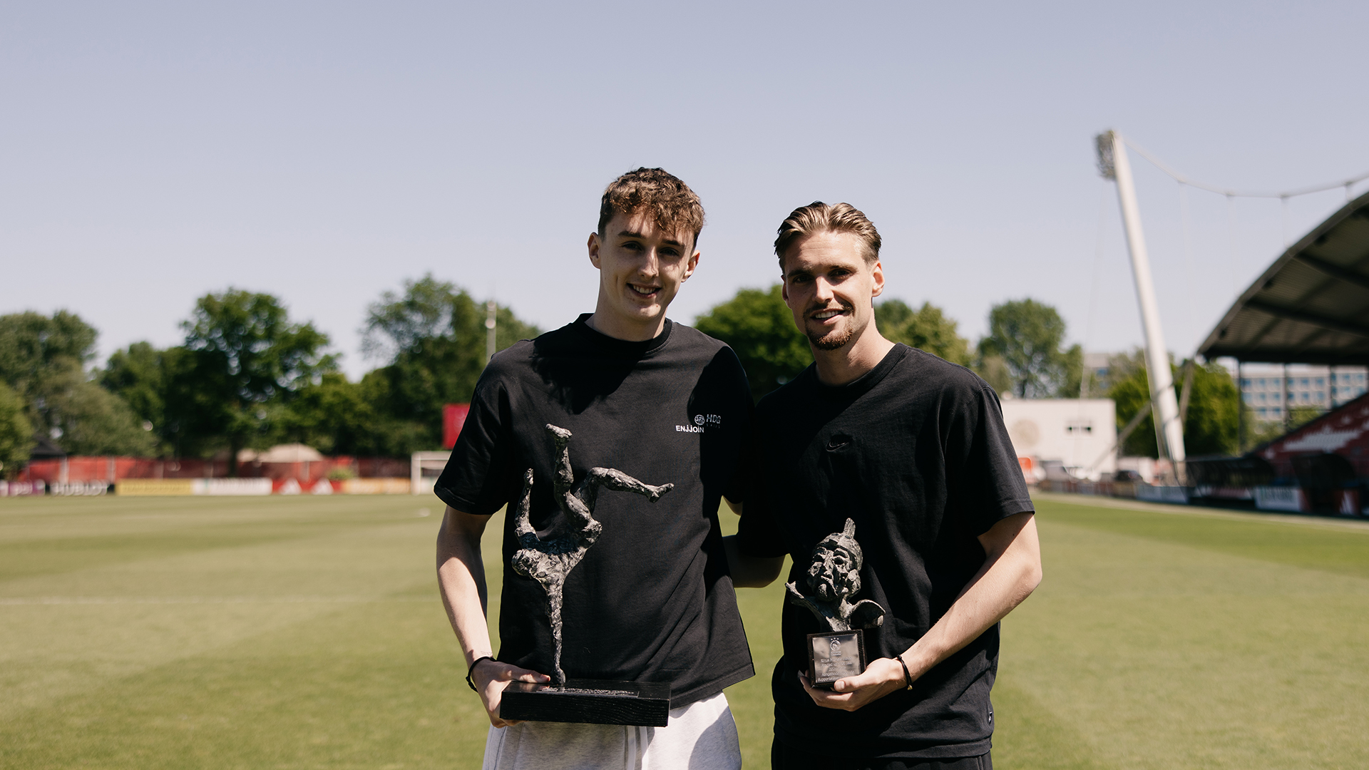 Awards for Taylor and Baas
