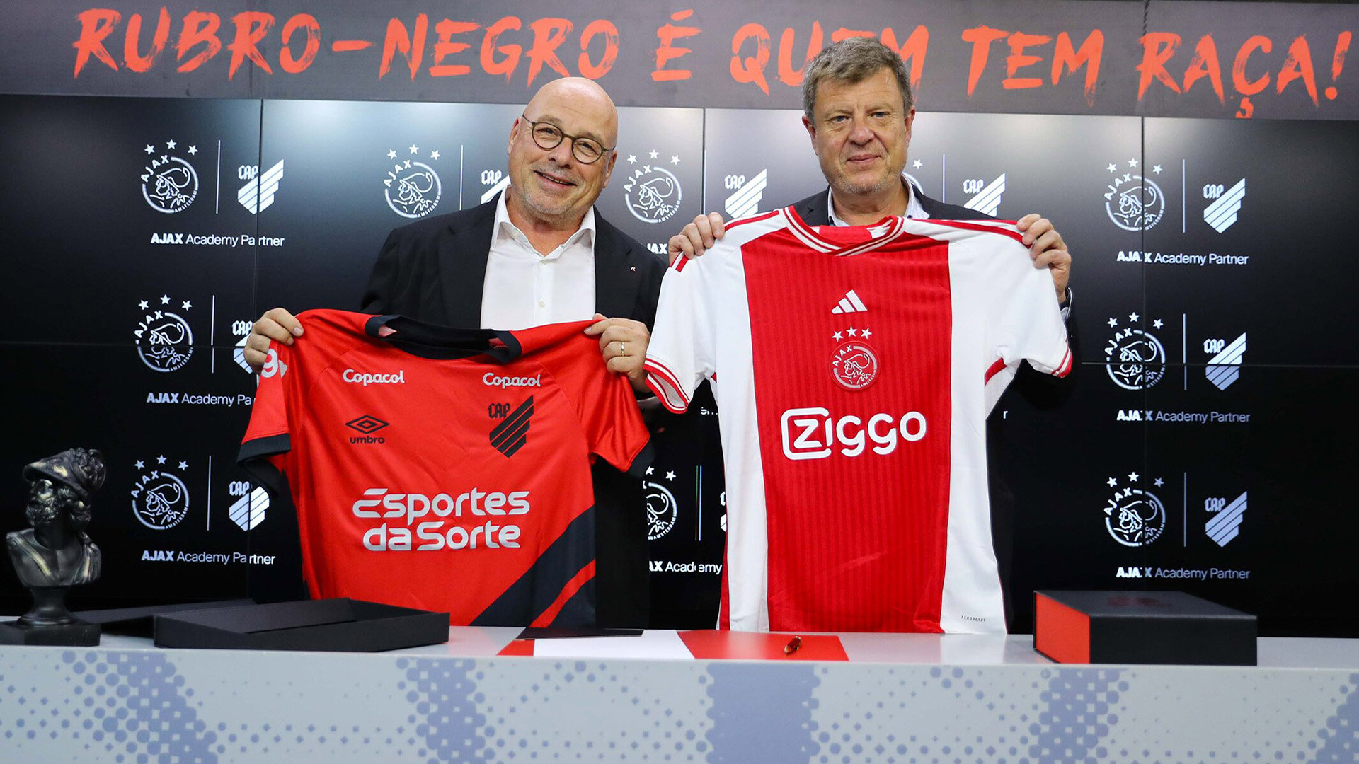 Ajax and Athlético-PR combine forces for talent development and