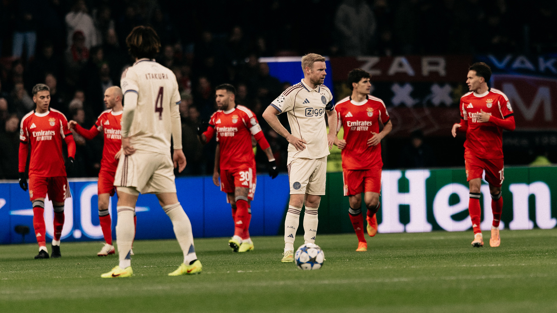 Defeat in the Johan Cruijff ArenA