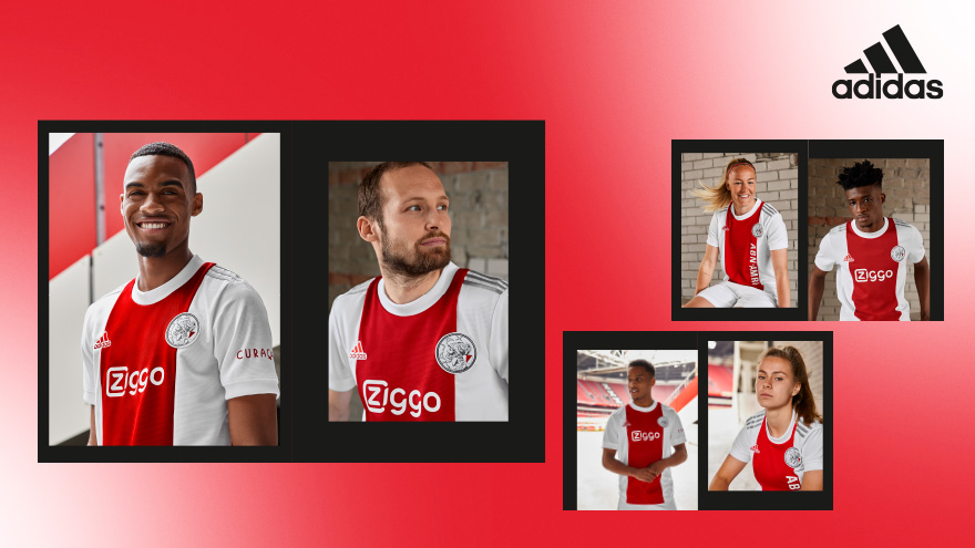 Ongeautoriseerd Het kantoor ingenieur Ajax and adidas present new Home jersey 2021/2022