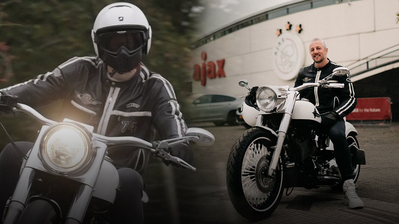 Pasveer on the motorbike | 'It allows me to clear my head'